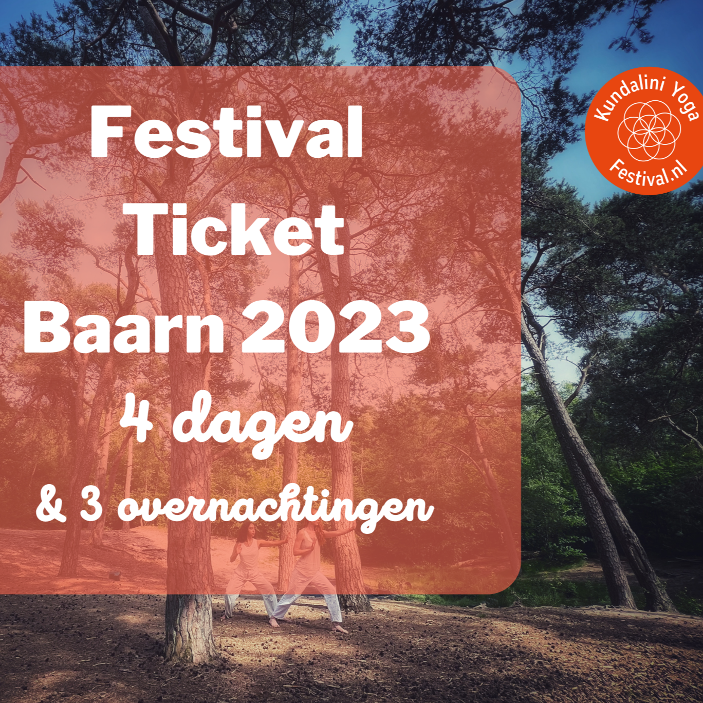 festival Ticket Baarn May 26th - 29th