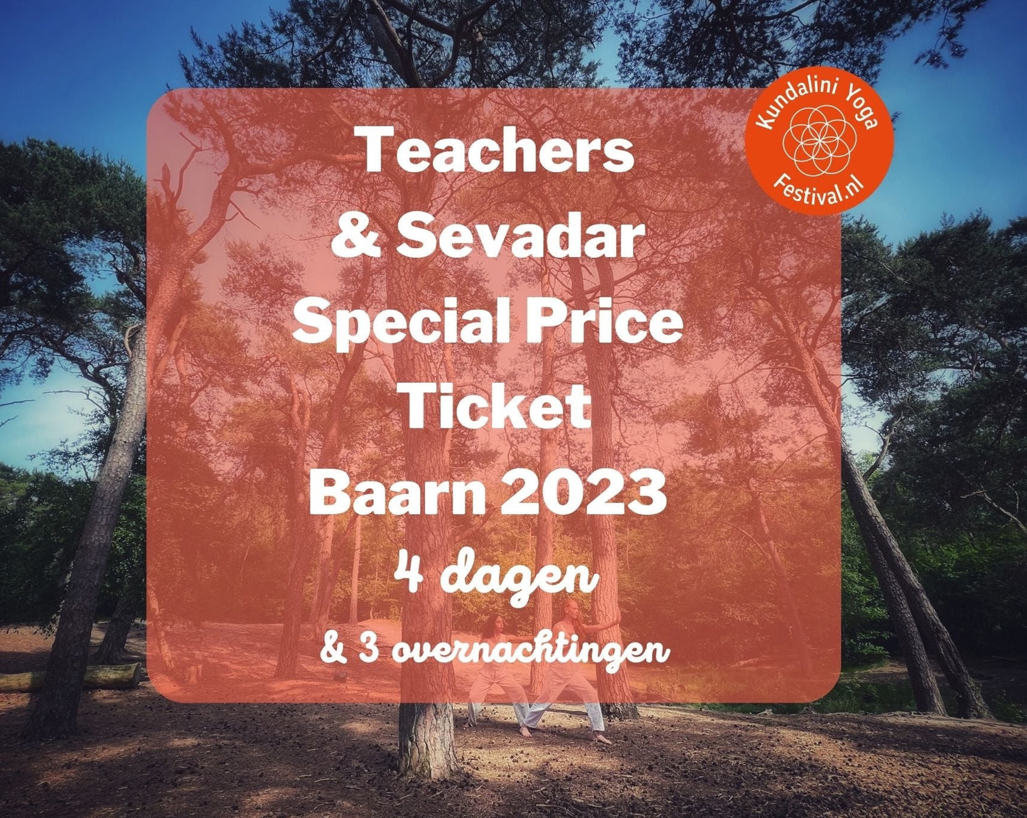 Teachers Seva Ticket Baarn 2023